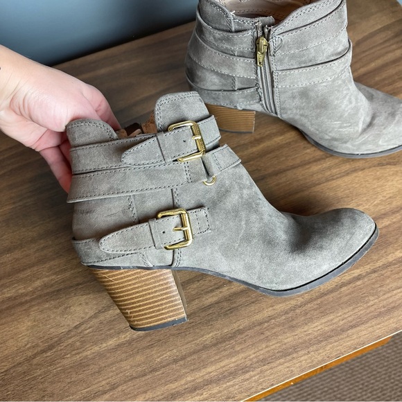 Express Suede Booties - Picture 2 of 4